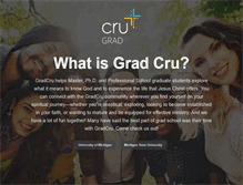 Tablet Screenshot of gradcru.org